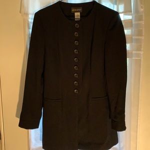 2 pc jacket /pants set. Black, Lined size 4